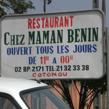 Prima eten in Cotonou