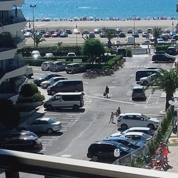 Uitzicht vanuit apartement