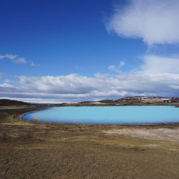 Just an immensely bright lake on the way