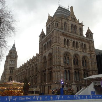 Natural History Museum in de winter