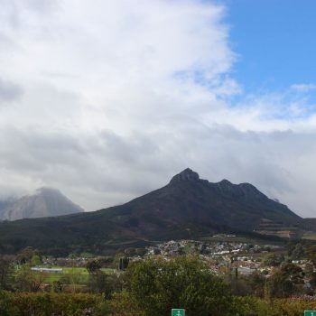 De bergen bij Stellenbosch