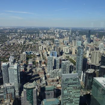 Uitzicht vanuit de CN-Tower