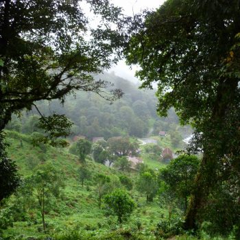 Uitzicht wandelpad Boquete