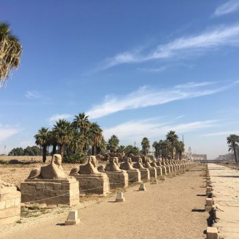 De opgravingen van Luxor zelf
