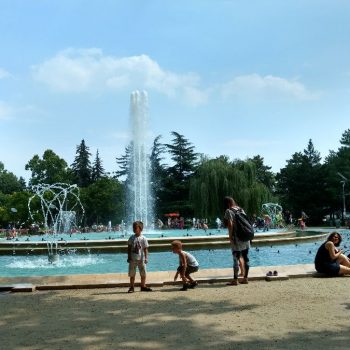 ''Zingende fontein'' op Margaret Island
