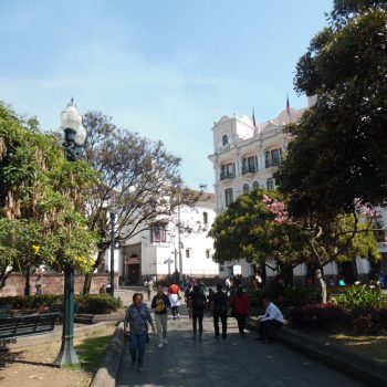 koloniale gebouwen en leuke straatjes in Quito