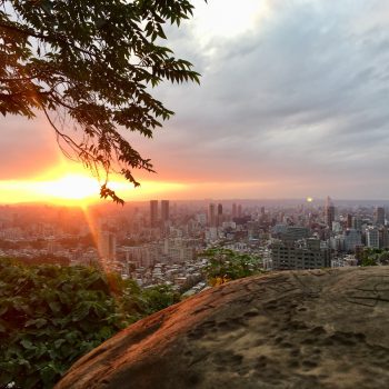 Uitzicht over Tapei