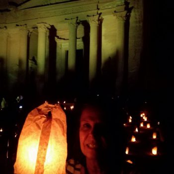 Petra by night