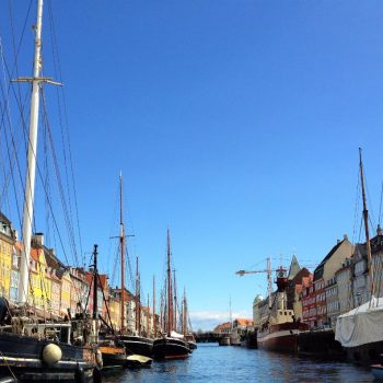 Uitizcht op Nyhavn - Kopenhagen