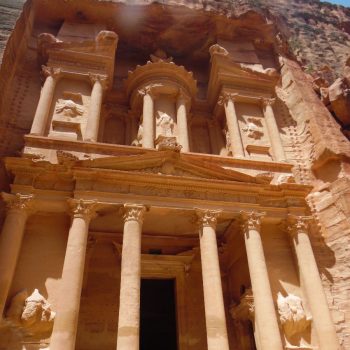 de "schatkamer" in Petra