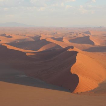 Vanuit de helikopter