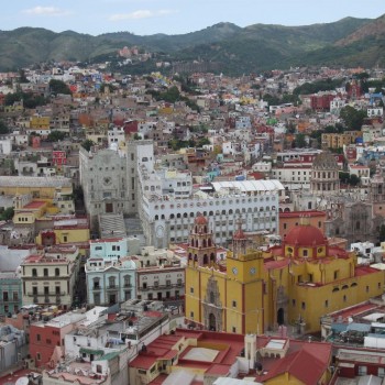 Uitzicht op Guanajuato