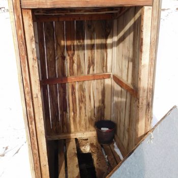 Een luxe als jou gast gezin z'n wc heeft :-)