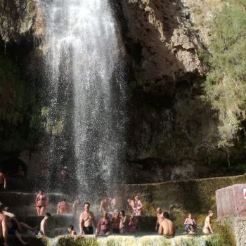 Hete waterval Hammamat Ma'in