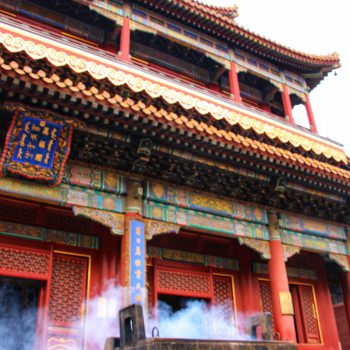 De lama tempel in Beijing 