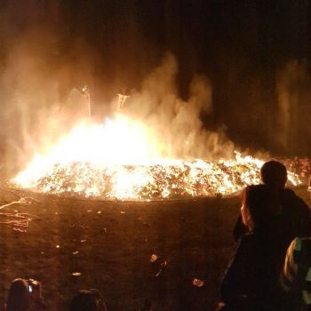 Boat burning festival