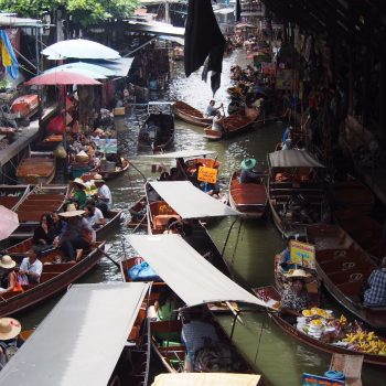 De drijvende markt.