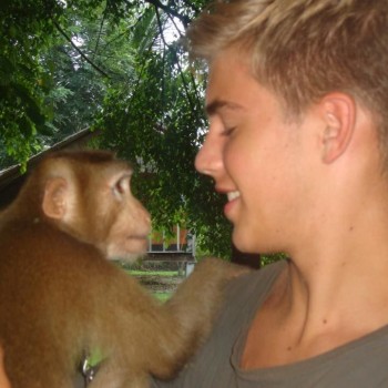 The first monkeyschool in Suratthani