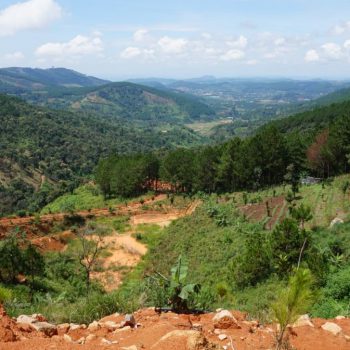 Omgeving Dalat met easy rider