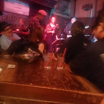 The Saloon, de oudste (blues) bar van San Fransisco. 