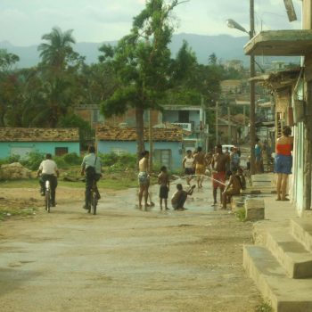 ontspannen sfeer in Trinidad