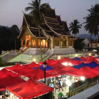 Avondmarkt Luang Prabang