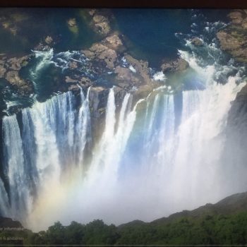 Helikopter view Vic Falls 