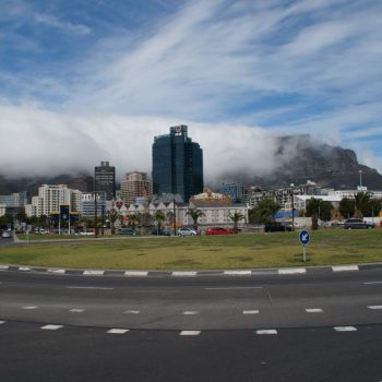 Tafelberg in de Wolken