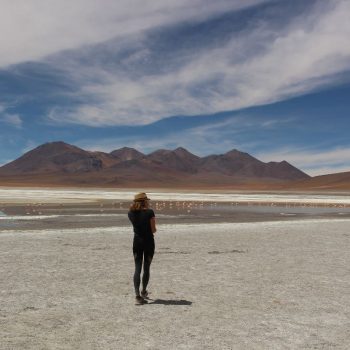 Lagunas tijdens de salt flats tour! 