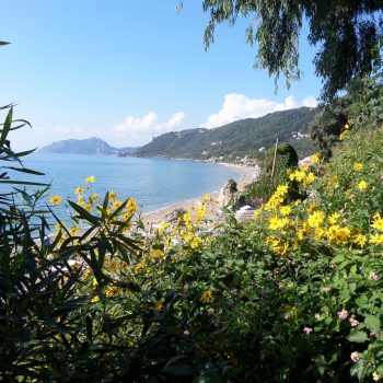 Corfu ! De baai van agios gordios !!