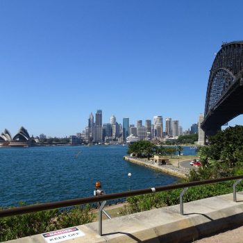 Uitzicht vanaf Milsons point