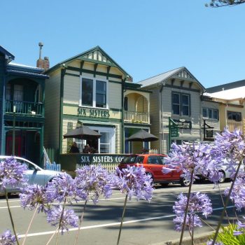 de art deco huizen in Napier