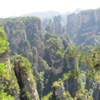 Zhangjiajie nu bij zonnig weer, nog mooier