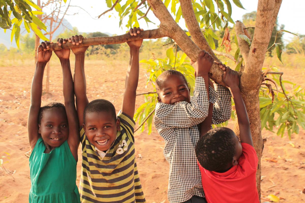 Kinderen in Malawi