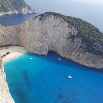 Shipwreck beach van boven