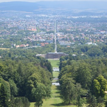 Vanaf 'Hercules' in Göttingen.