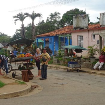 Straat in Vinales