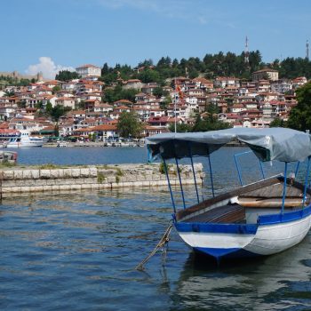Meer van Ohrid en de oude stad