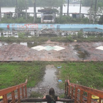 Verlaten waterpark