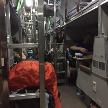 Nachttrein van Bangkok naar Chiang Mai