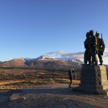 Vlakbij Fort William