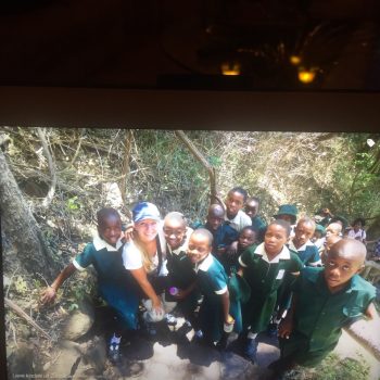 Schoolkinderen uit Zimbabwe