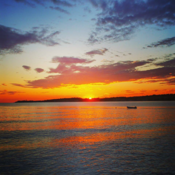 Zonsondergang Poreč