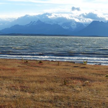 vlak bij de perito moreno kun je prachtig camperen