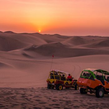 Excursie sandboarden met de zonsondergang
