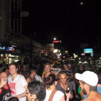 Feest op straat - Khao San Road