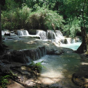 Kuang Si watervallen