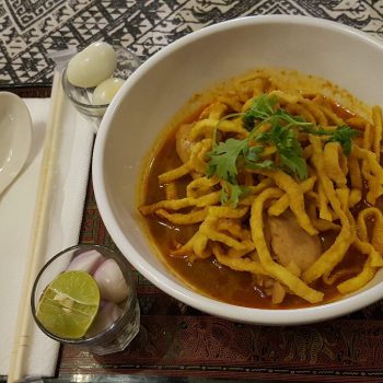 Khao Soi, specialiteit van het Noorden (Chiang Mai)