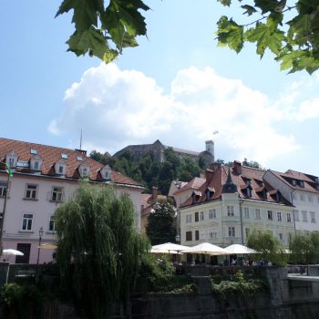 Hoofstad Ljubljana en Ljubljana Grad.