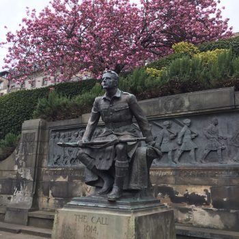 monument WOI in het park